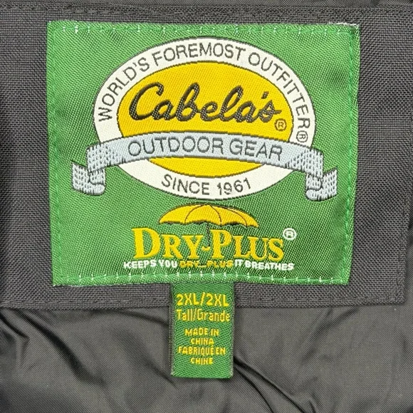 Cabela’s Dry-Plus waterproof jacket